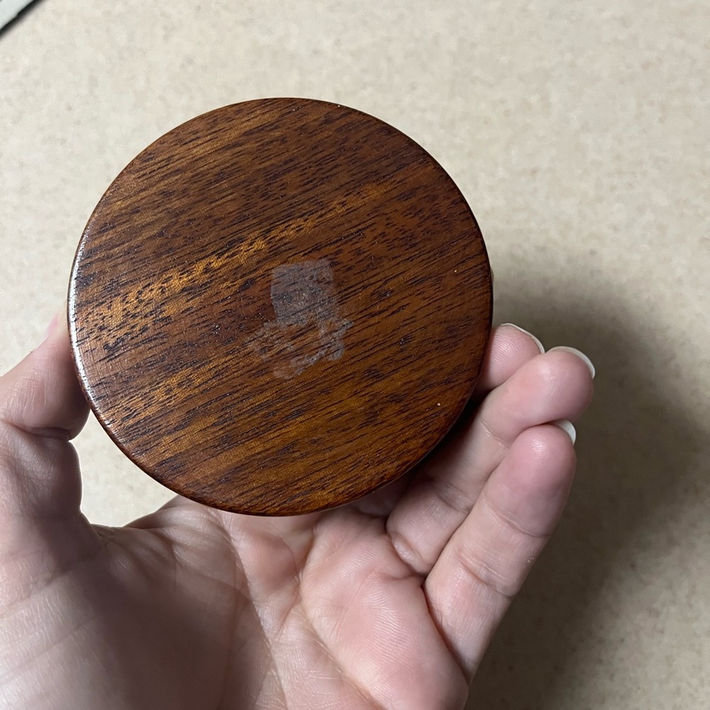 Vintage 40 Year Perpetual Calendar Wood Trinket Box - Picture 4 of 8